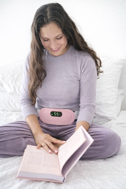 Cinturón térmico Hellodicare para aliviar el dolor menstrual 